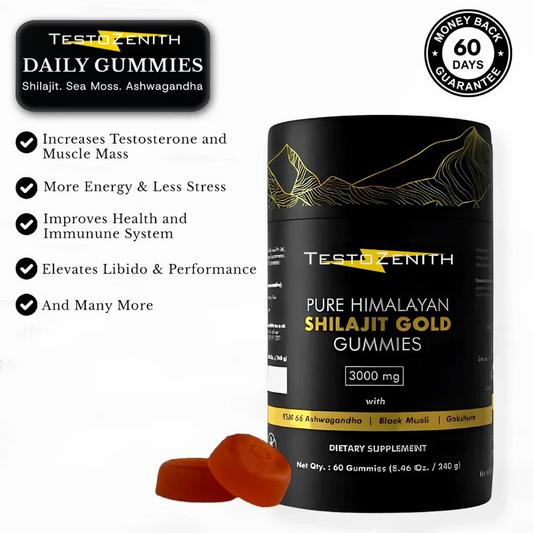 TestoZenith Pure Shilajit Gummies