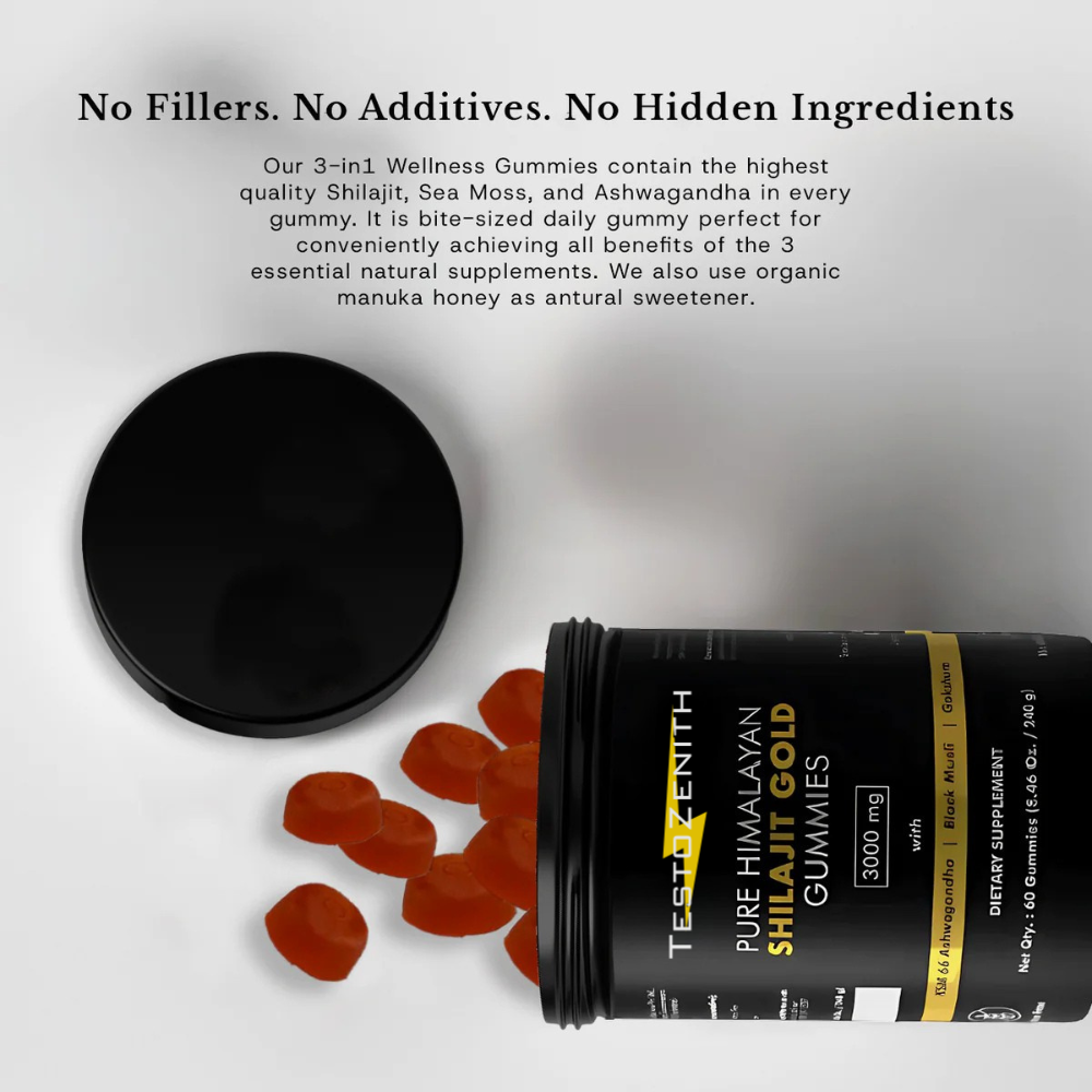 TestoZenith Pure Shilajit Gummies