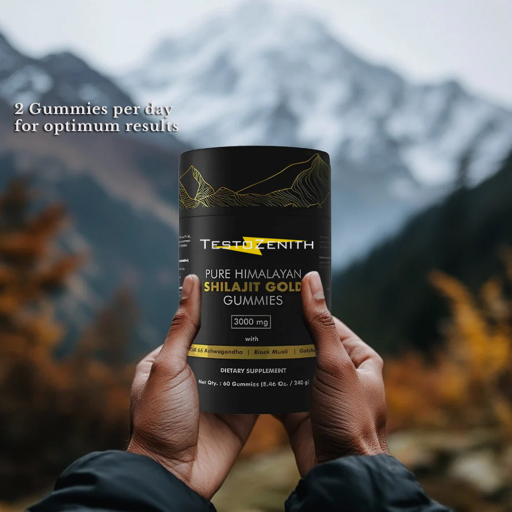 TestoZenith Pure Shilajit Gummies